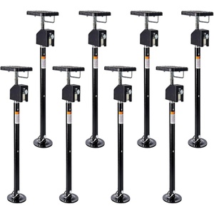 Garvee 4 Pack RV Slide Out Supports Jack with a Flat Top Support Block, RV Stabilizer Jacks Supports Up to 20,000lbs, 21″-49″ Quick-Lift Adjustable – Drill & Hand Crank Compatible for Campers & RVs(8 Pack)