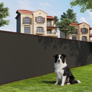 Garvee Heavy Duty Privacy Fence Screen 6′ x 50′, 180 GSM HDPE Black Fence Cover with Metal Grommets & Zip Ties for Balcony, Garden, Deck, Backyard Outdoor(5*50 FEET)