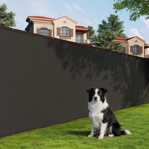 Garvee Heavy Duty Privacy Fence Screen 6′ x 50′, 180 GSM HDPE Black Fence Cover with Metal Grommets & Zip Ties for Balcony, Garden, Deck, Backyard Outdoor(6*50 FEET)