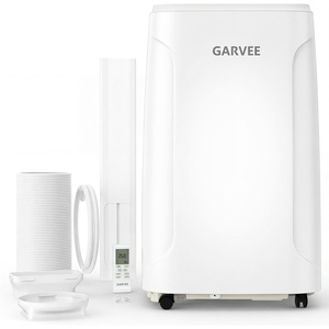 Garvee Portable Air Conditioner 14,000BTU, Remote Control, Portable AC Unit, Dehumidifier, Fan, 850Sq.Ft Cool/Dry/Swing,Quite,LCD Display,Fast Cool, Air Purification,1400W, CEER7.83,Grey(Gray)