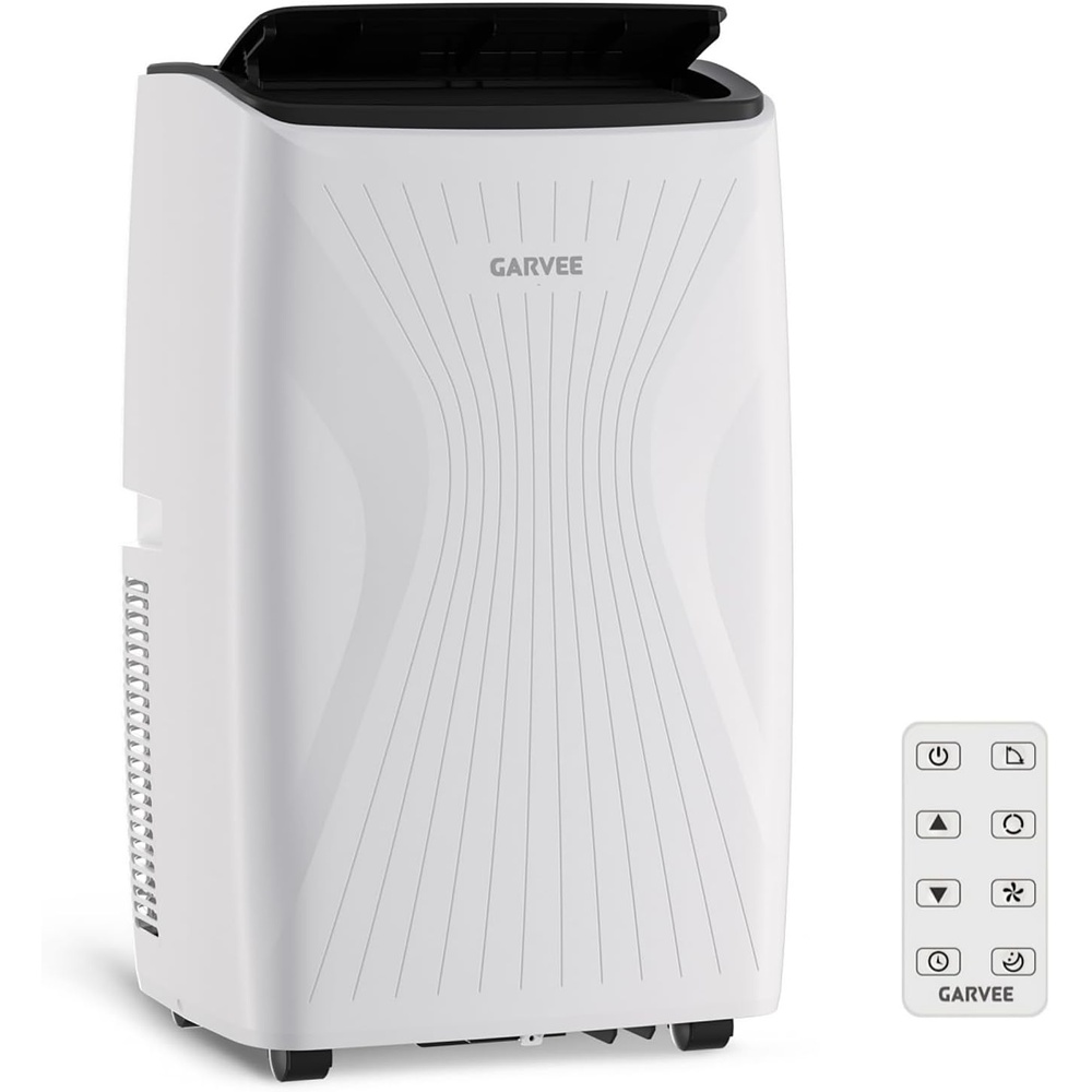 image:imagePortable Air Conditioner 8000 BTU Small Portable AC Unit for Rooms to 350 Sq Ft with Cooling Dehumidifier amp Fan Modes Remote Control LED Display 24H Timer Window Kit for Bedroom Office Dorm140000 British Thermal Units