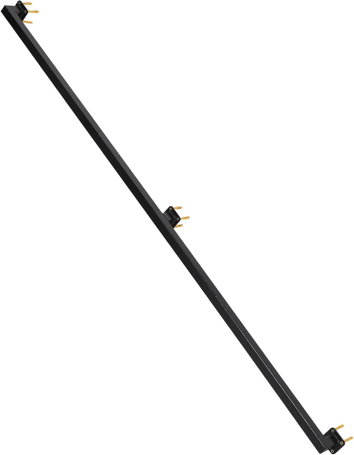 image:image10FT Stair Railings Indoor WallMounted Metal Hand Rail for Indoor Modern Black Metal Staircase Hand Rails 500lbs Load Capacity Industrial Wall Mounted Handrails Outdoor for Loft Porch Deck6 Feet