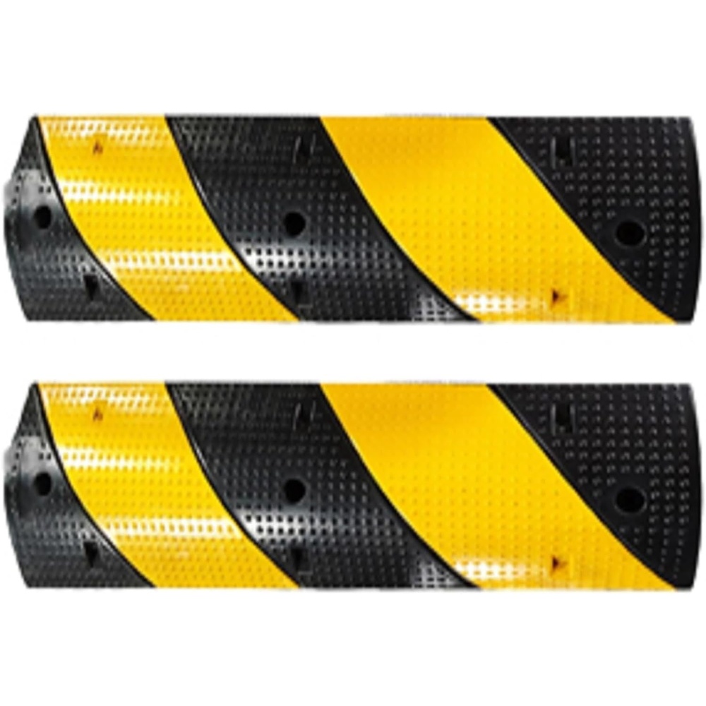 image:imageGarvee Recycled Rubber Speed Bump 33 ft 2Pack IndustrialGrade for Asphalt Temporary Use for Driveways 6 cm High for Gravel Roads Durable Rubber Design Ideal for Neighborhood Roads